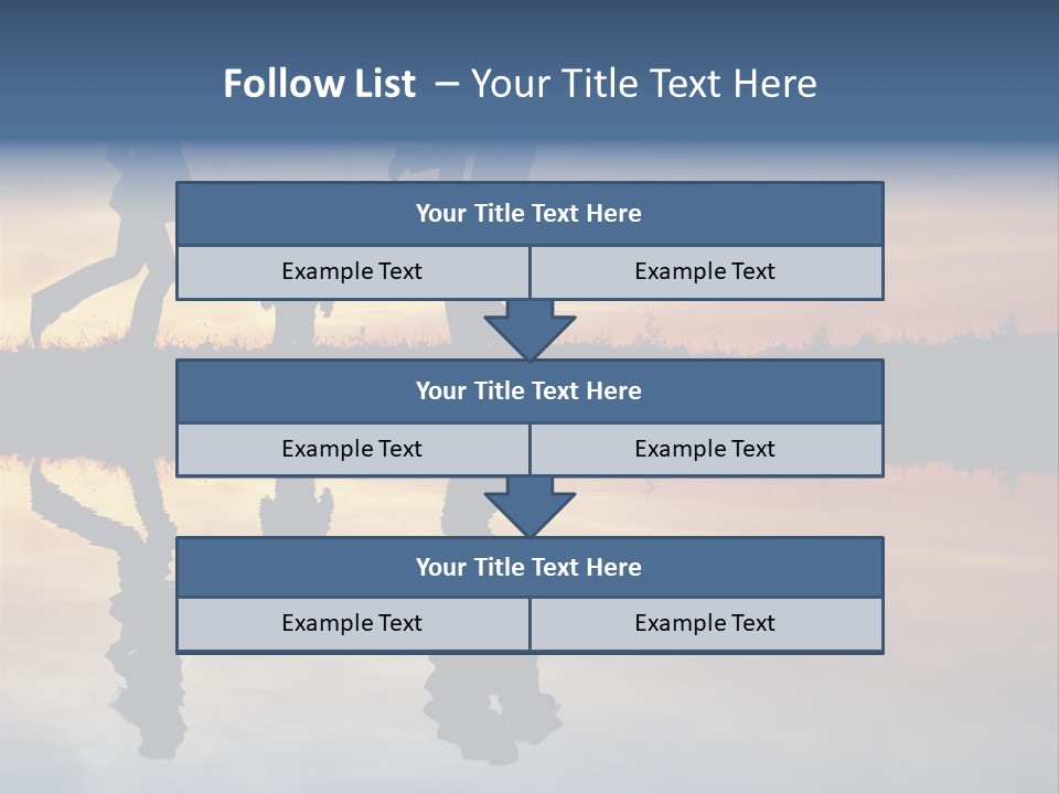 Stand Dad Wave PowerPoint Template