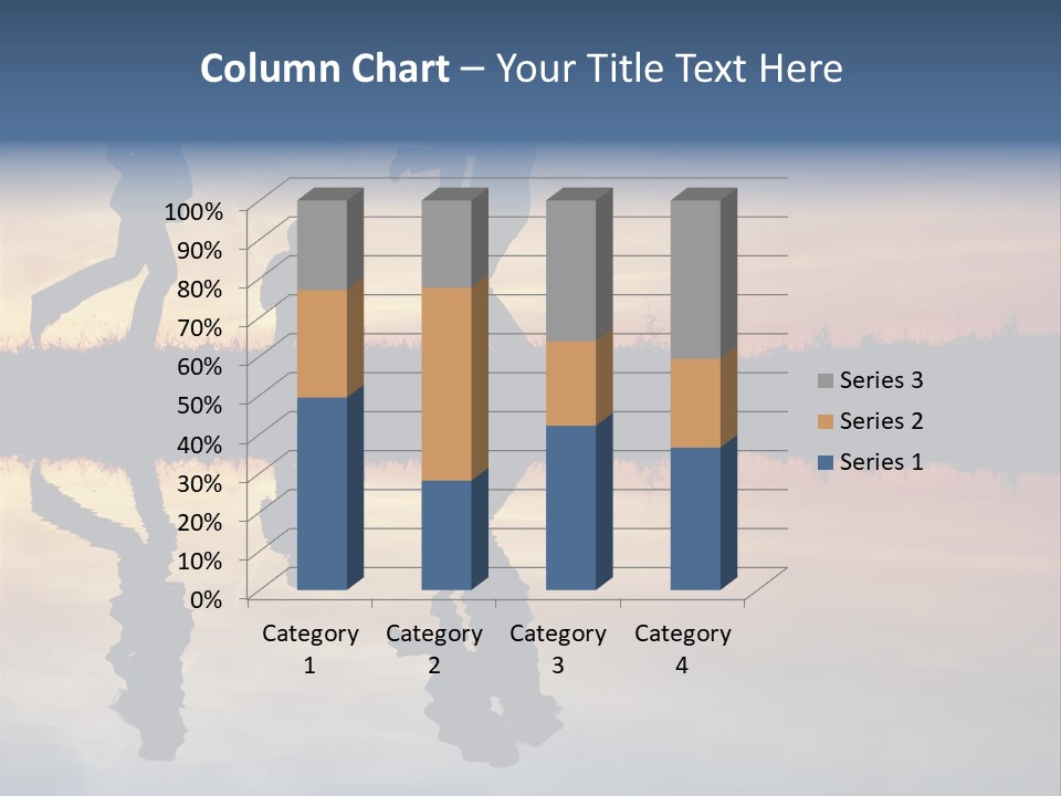 Stand Dad Wave PowerPoint Template