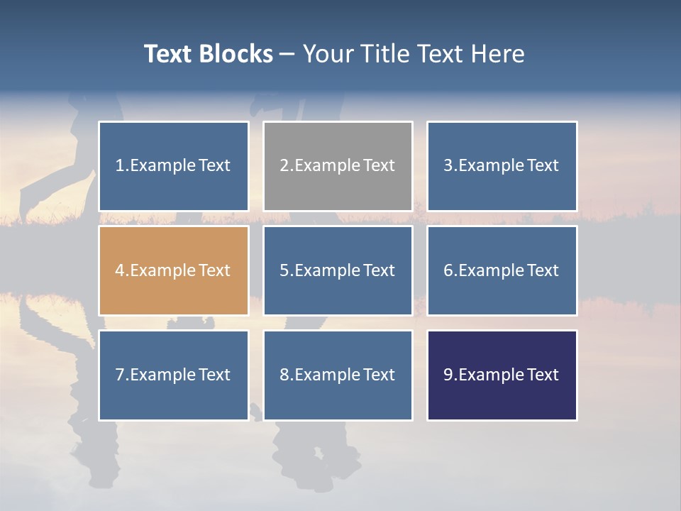 Stand Dad Wave PowerPoint Template