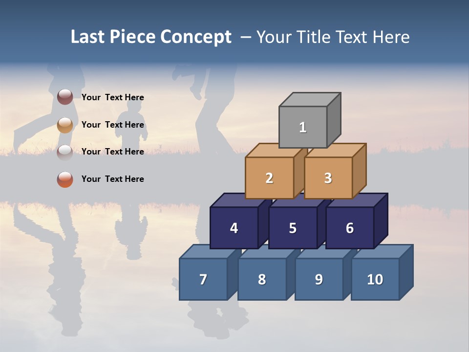 Stand Dad Wave PowerPoint Template