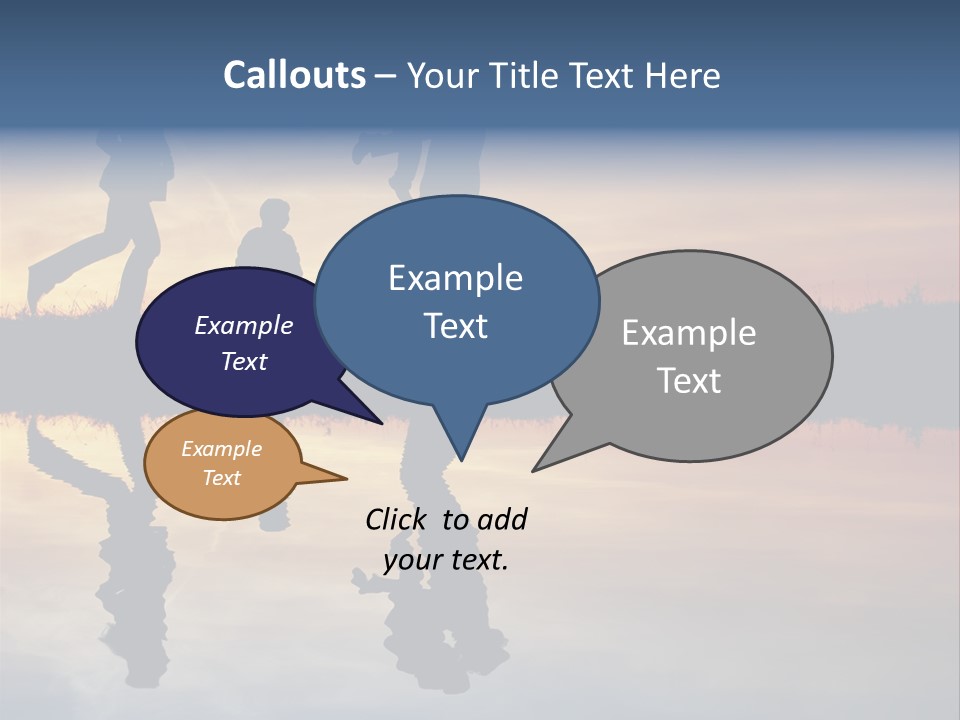 Stand Dad Wave PowerPoint Template