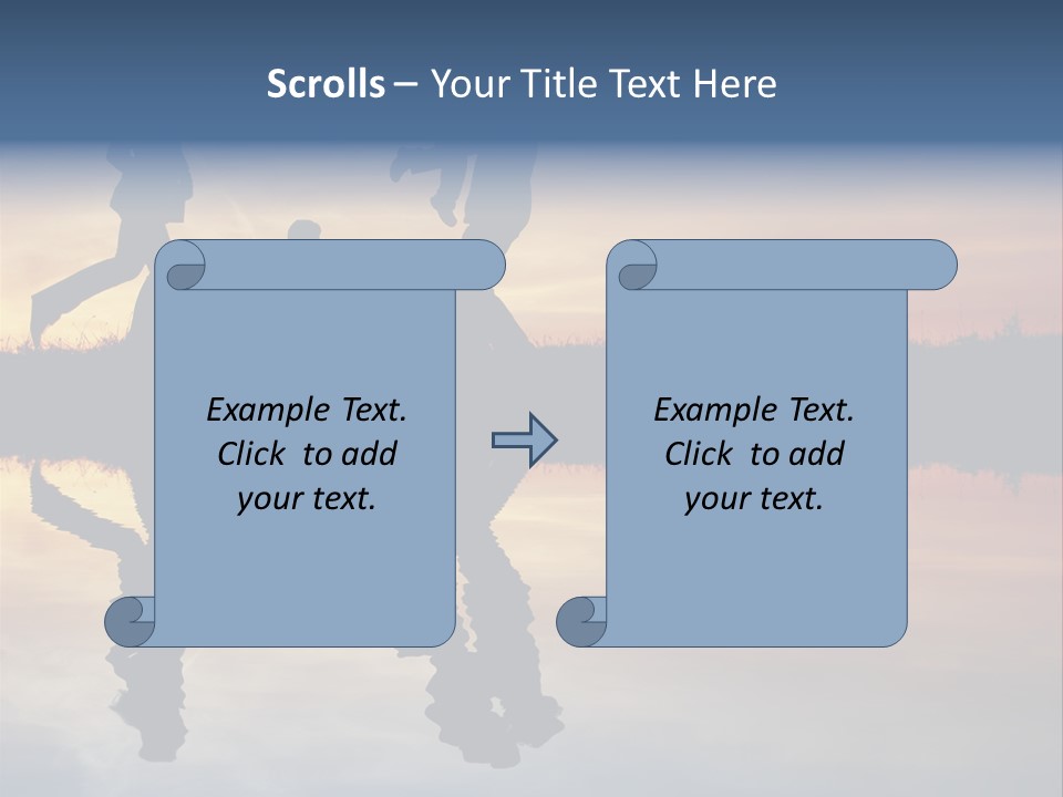 Stand Dad Wave PowerPoint Template