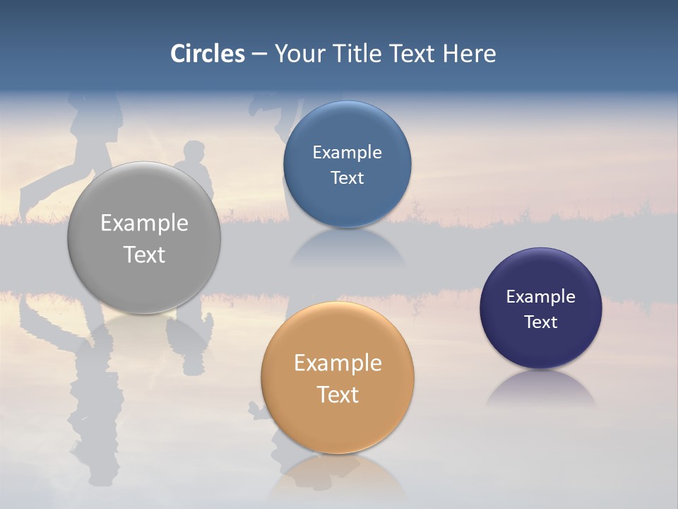 Stand Dad Wave PowerPoint Template