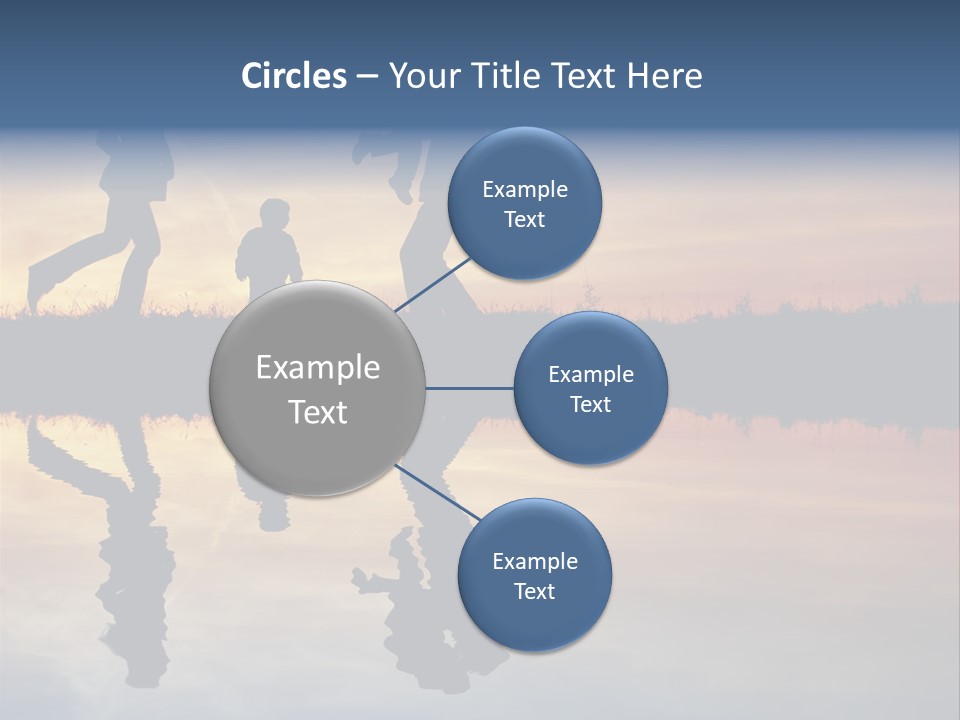 Stand Dad Wave PowerPoint Template