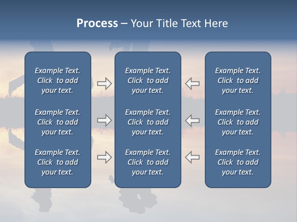 Stand Dad Wave PowerPoint Template
