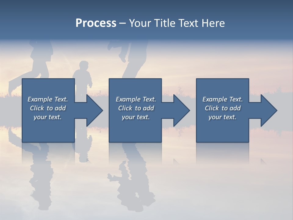 Stand Dad Wave PowerPoint Template