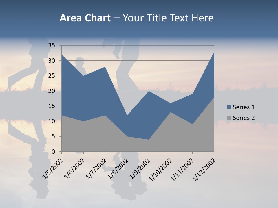 Stand Dad Wave PowerPoint Template