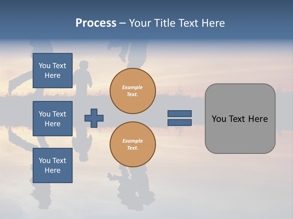 Stand Dad Wave PowerPoint Template