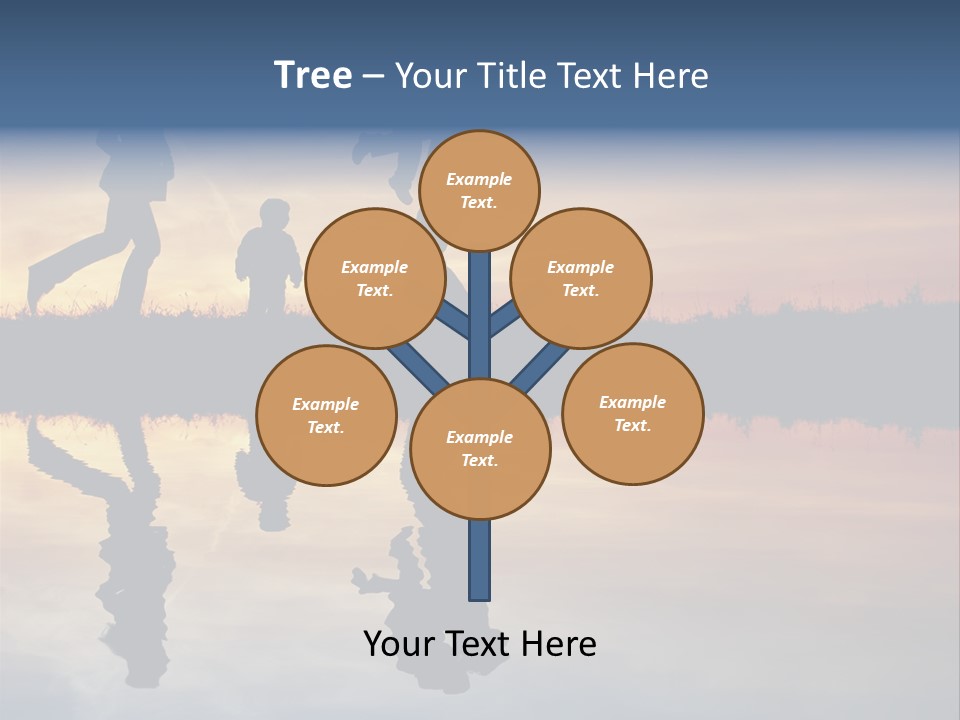 Stand Dad Wave PowerPoint Template