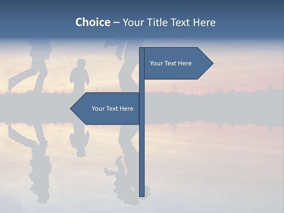 Stand Dad Wave PowerPoint Template