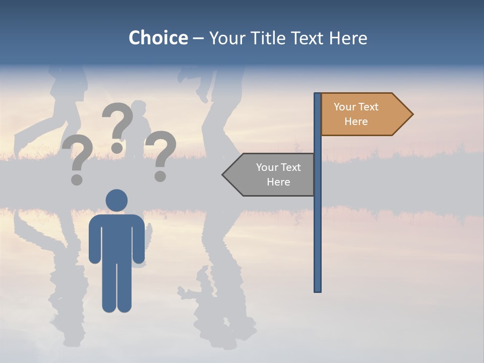 Stand Dad Wave PowerPoint Template