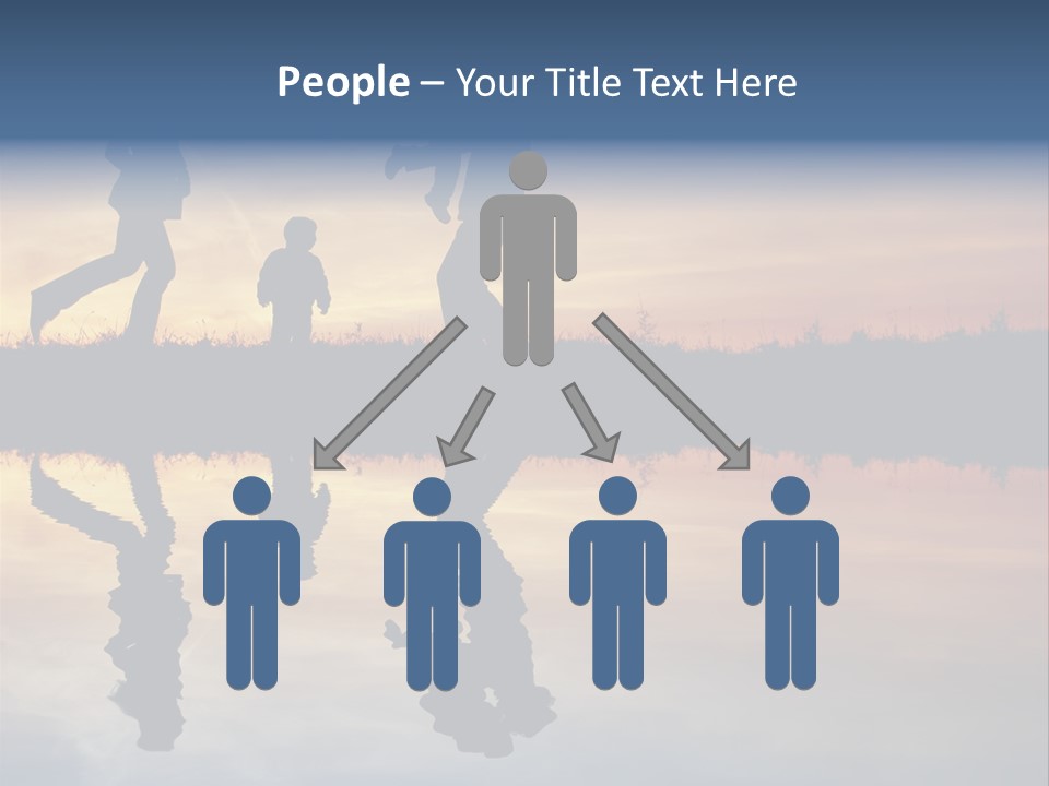 Stand Dad Wave PowerPoint Template