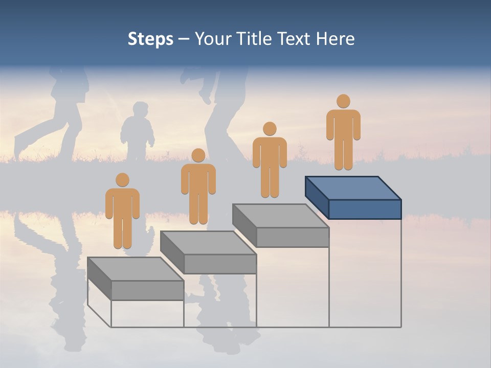 Stand Dad Wave PowerPoint Template