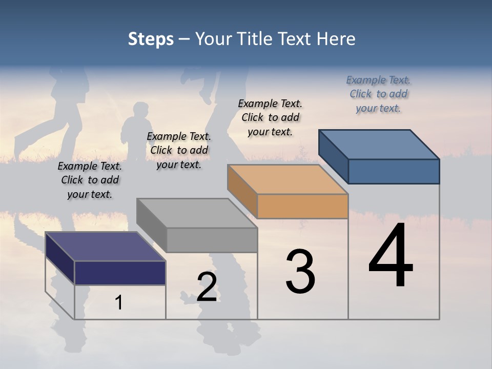 Stand Dad Wave PowerPoint Template