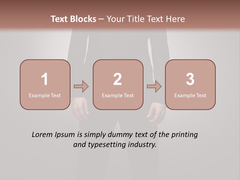Successful Professional Male PowerPoint Template