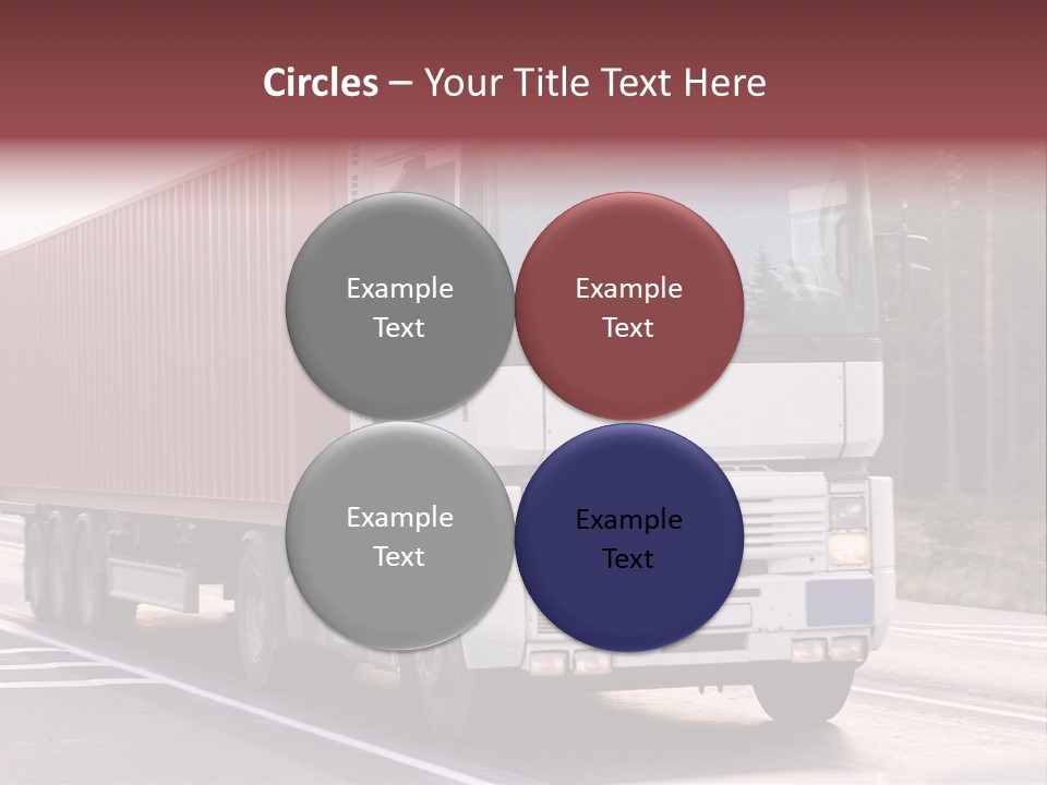Zoom Blank Transportation PowerPoint Template