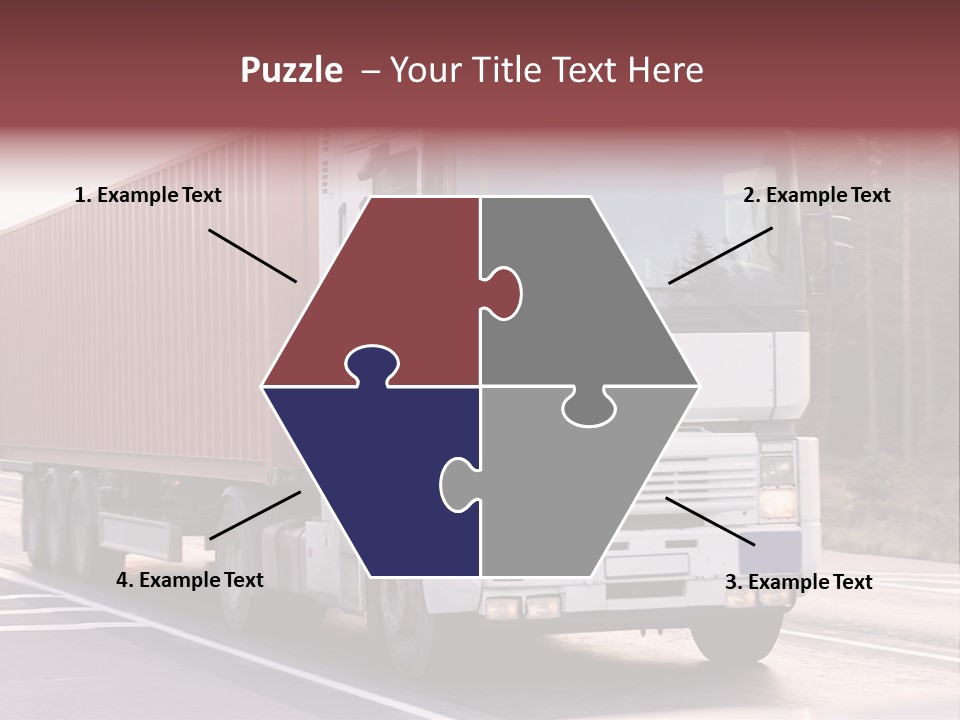 Zoom Blank Transportation PowerPoint Template