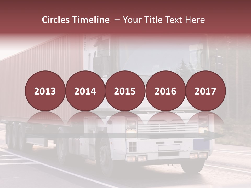 Zoom Blank Transportation PowerPoint Template