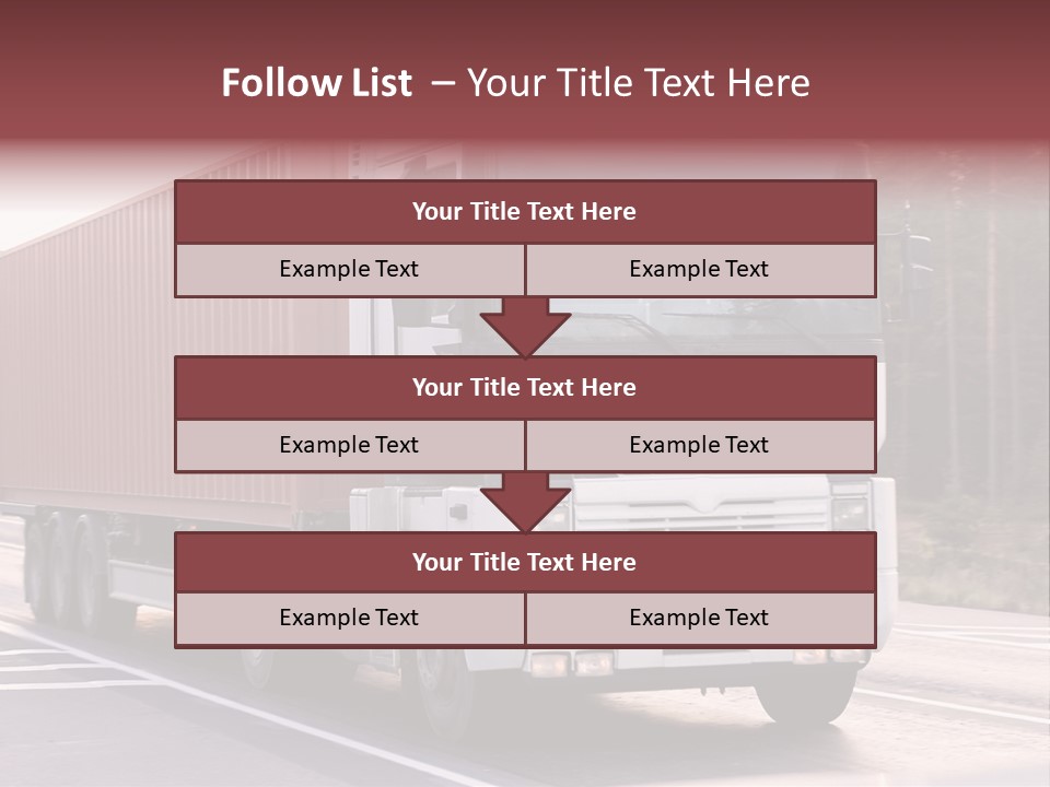 Zoom Blank Transportation PowerPoint Template
