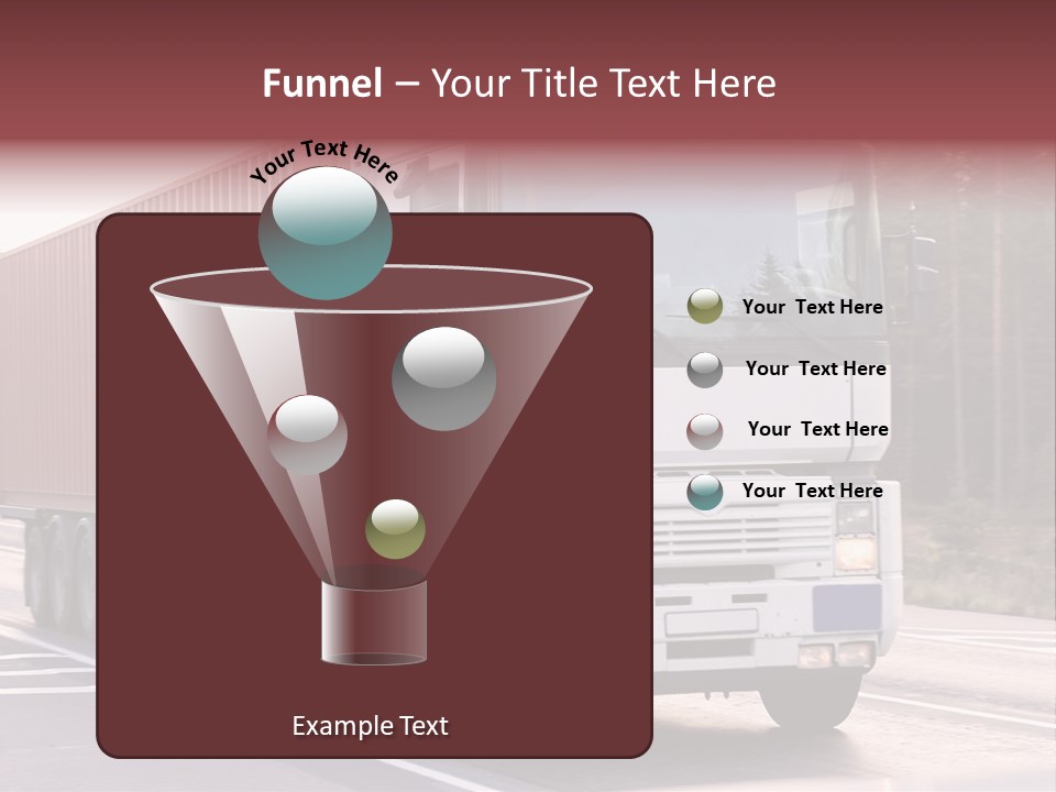 Zoom Blank Transportation PowerPoint Template