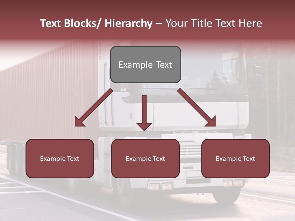 Zoom Blank Transportation PowerPoint Template