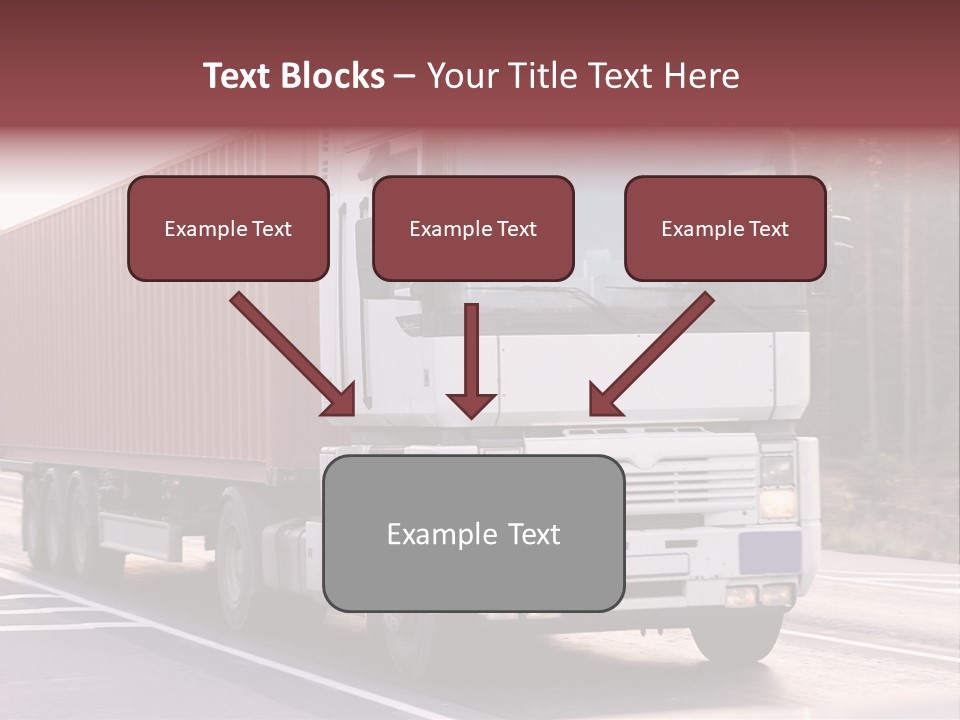 Zoom Blank Transportation PowerPoint Template