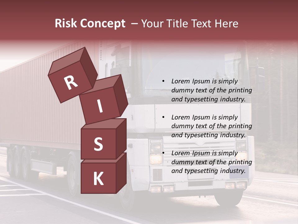 Zoom Blank Transportation PowerPoint Template
