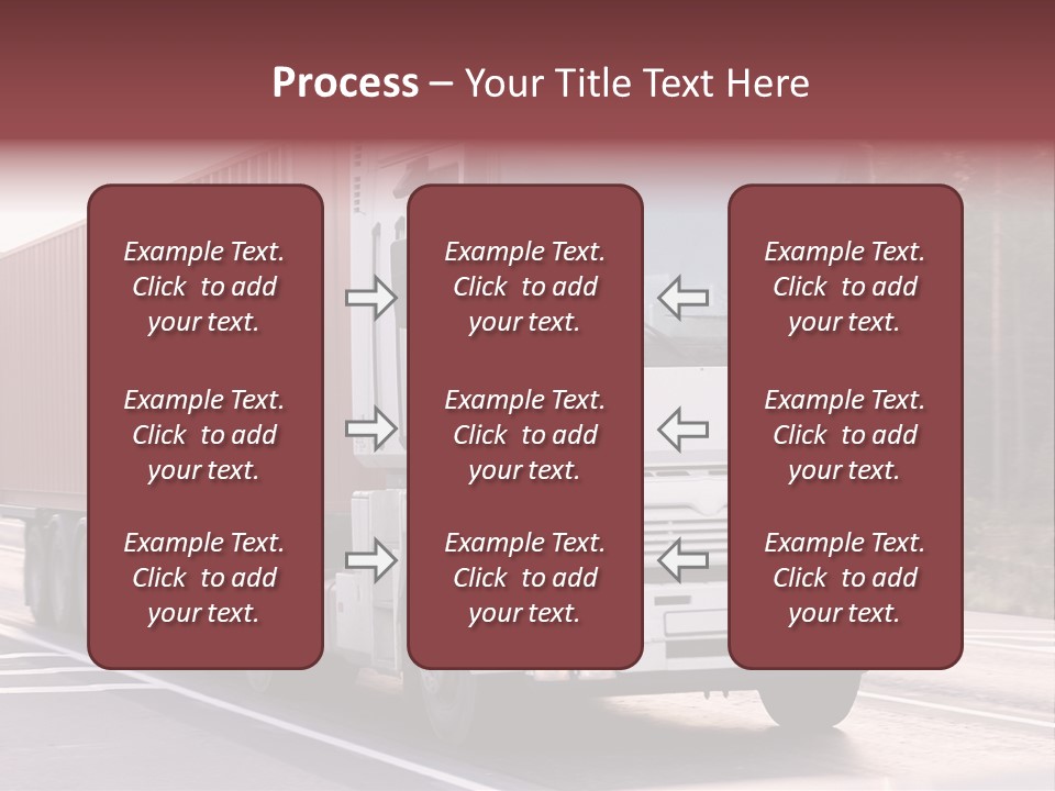 Zoom Blank Transportation PowerPoint Template