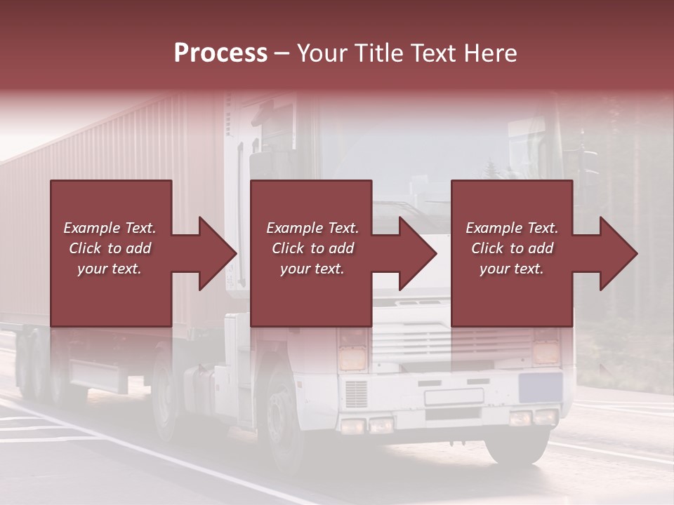 Zoom Blank Transportation PowerPoint Template