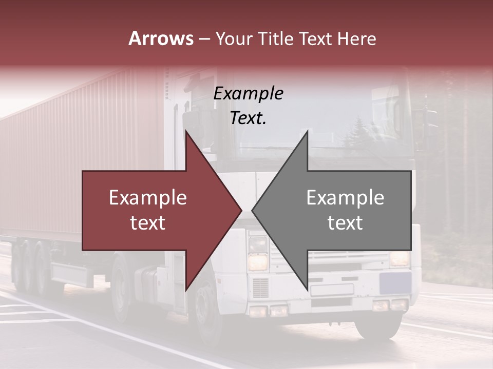 Zoom Blank Transportation PowerPoint Template