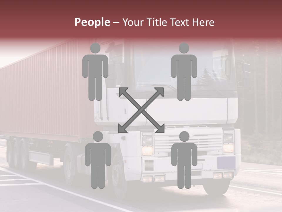 Zoom Blank Transportation PowerPoint Template