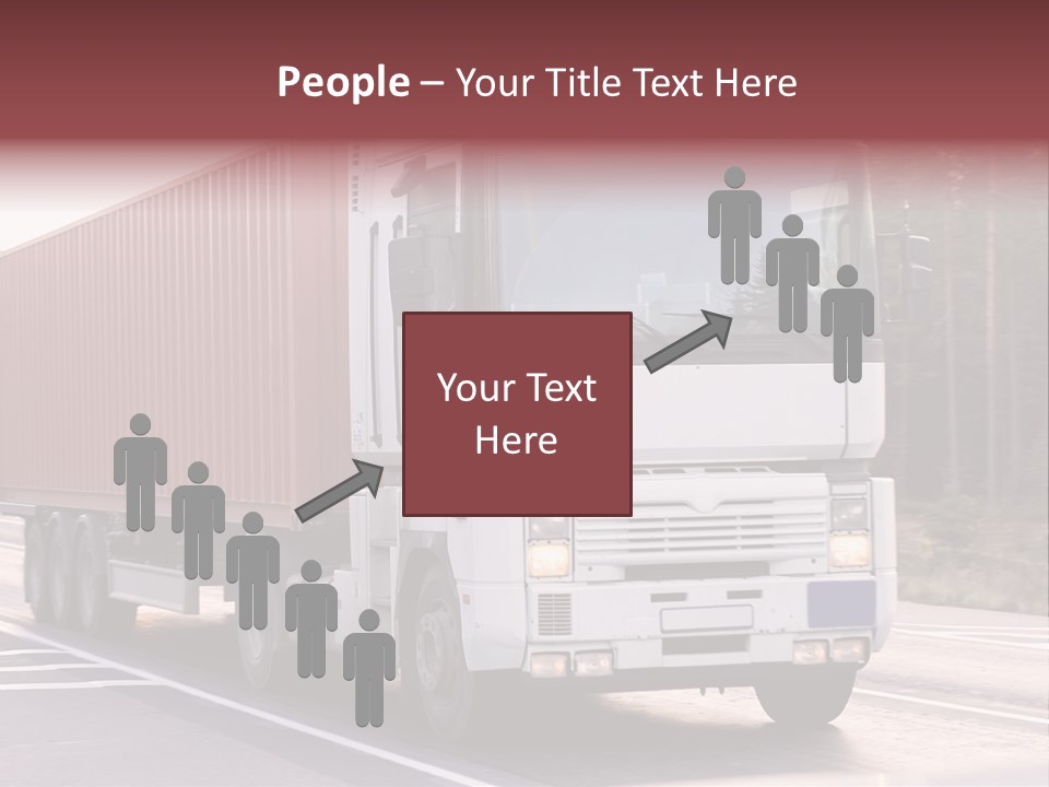 Zoom Blank Transportation PowerPoint Template