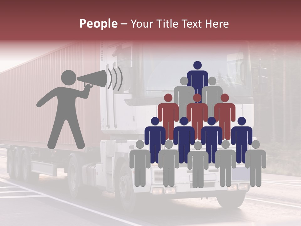 Zoom Blank Transportation PowerPoint Template