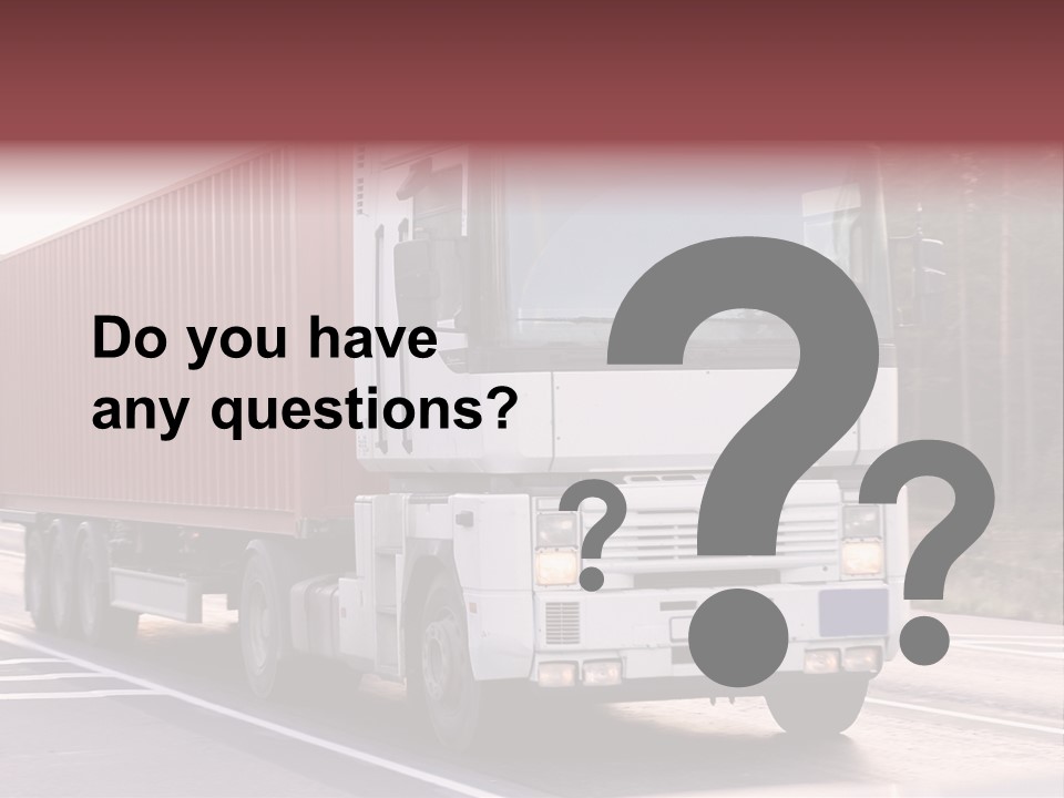 Zoom Blank Transportation PowerPoint Template