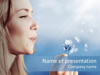 Teen Nature Young PowerPoint Template