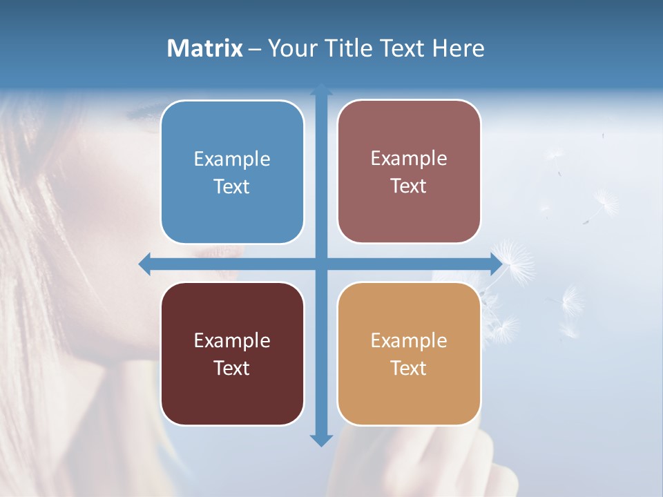 Teen Nature Young PowerPoint Template