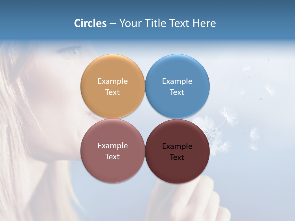 Teen Nature Young PowerPoint Template