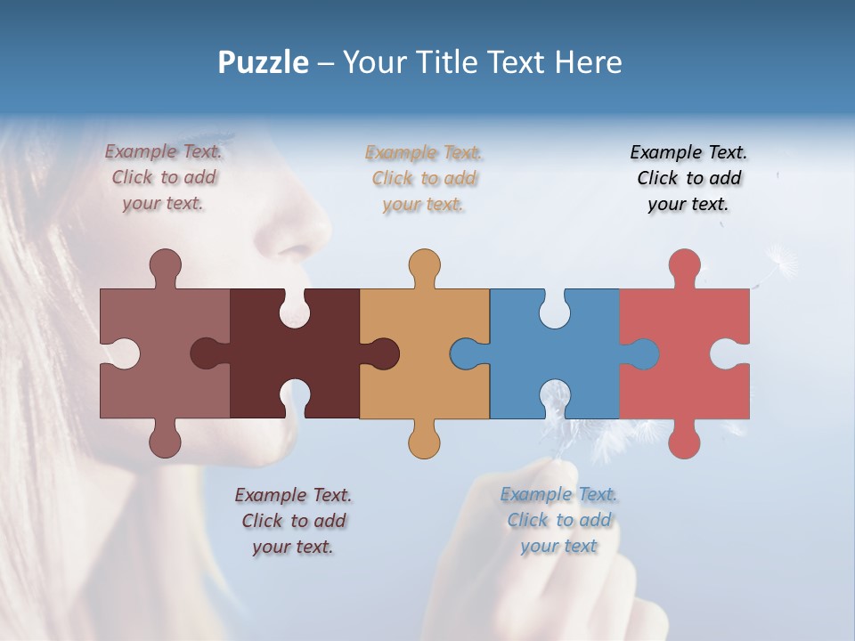 Teen Nature Young PowerPoint Template