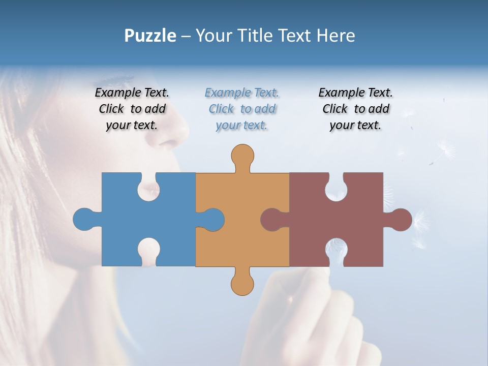 Teen Nature Young PowerPoint Template