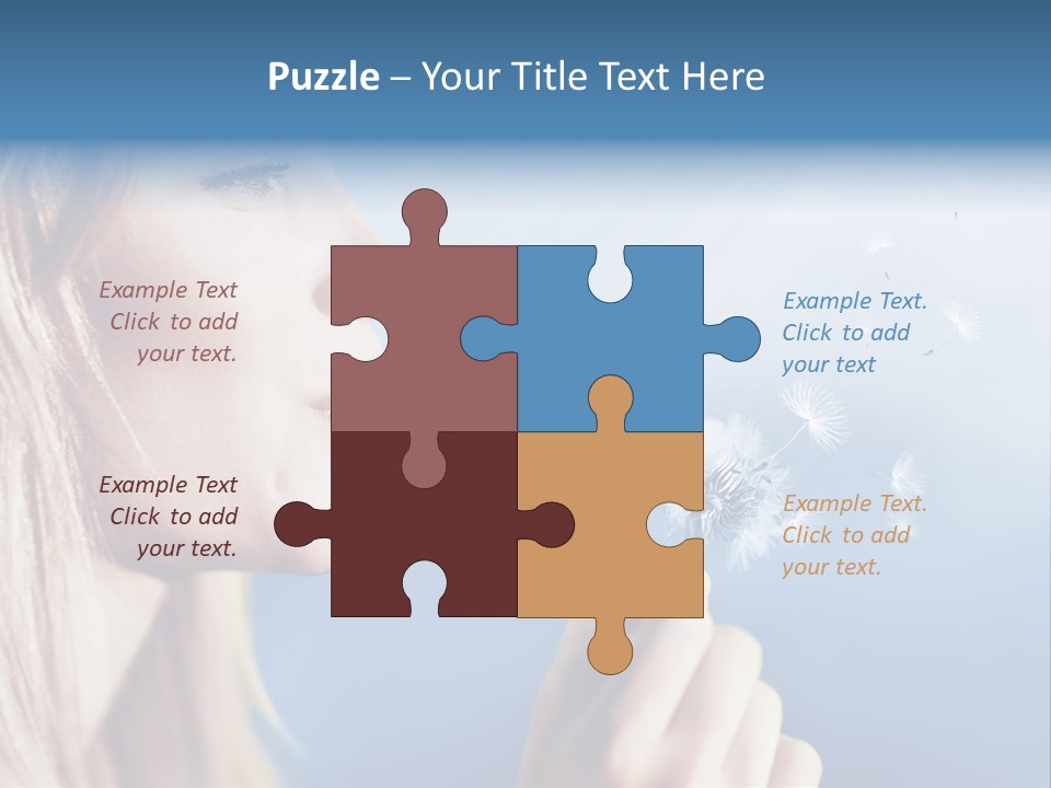 Teen Nature Young PowerPoint Template