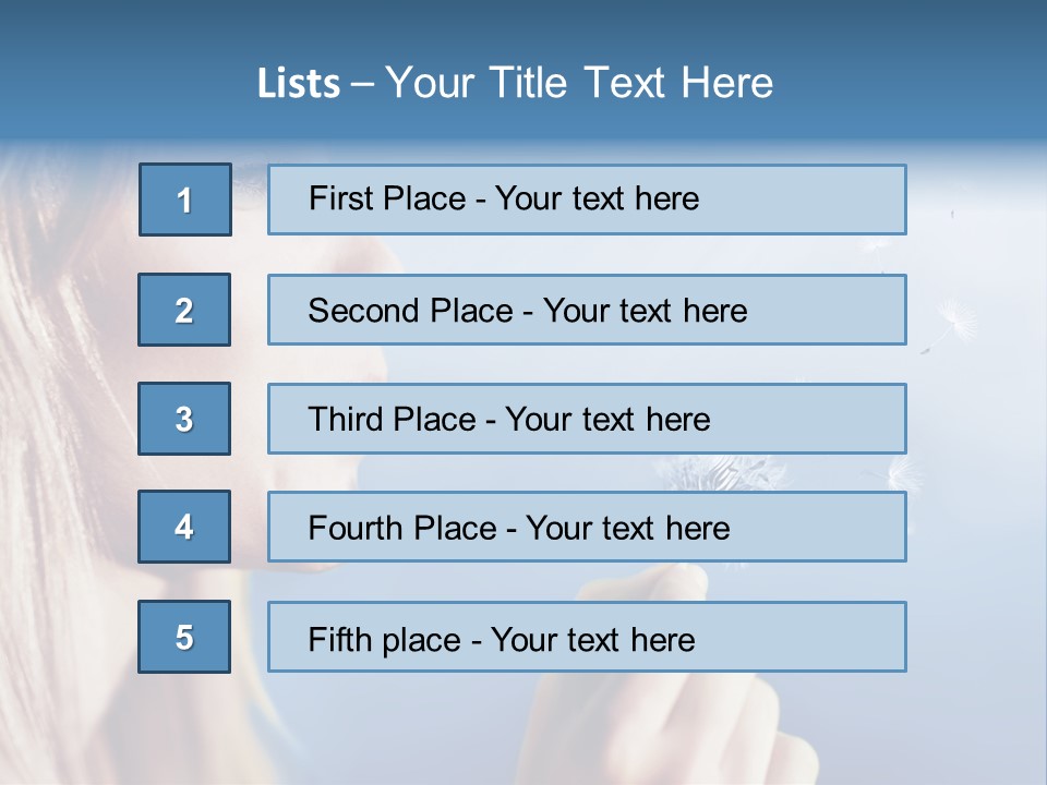 Teen Nature Young PowerPoint Template
