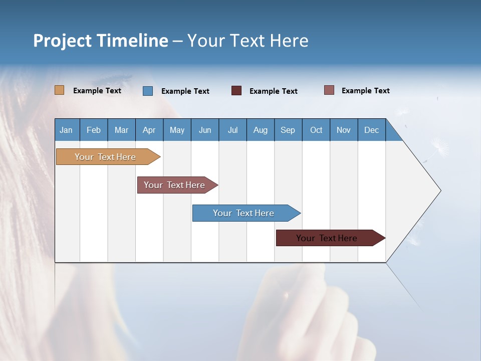 Teen Nature Young PowerPoint Template