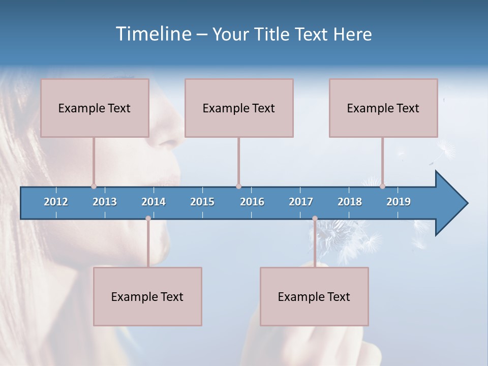 Teen Nature Young PowerPoint Template