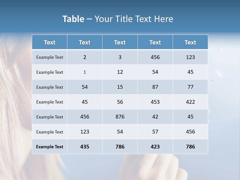 Teen Nature Young PowerPoint Template