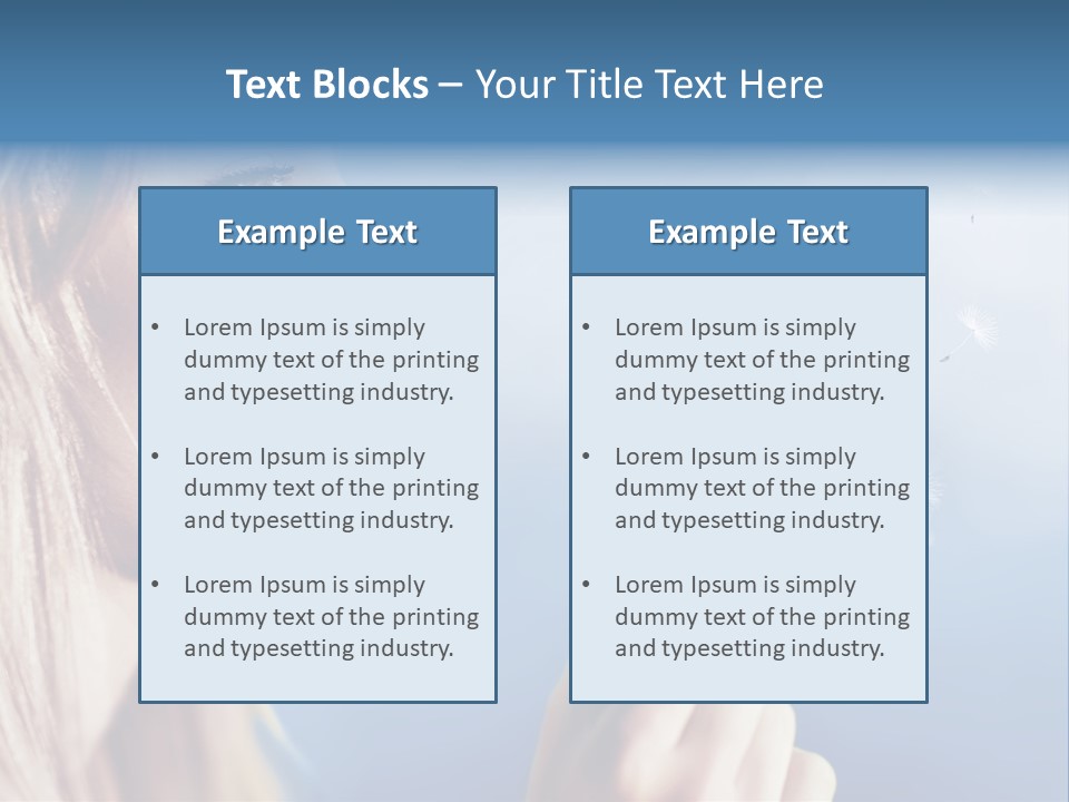 Teen Nature Young PowerPoint Template