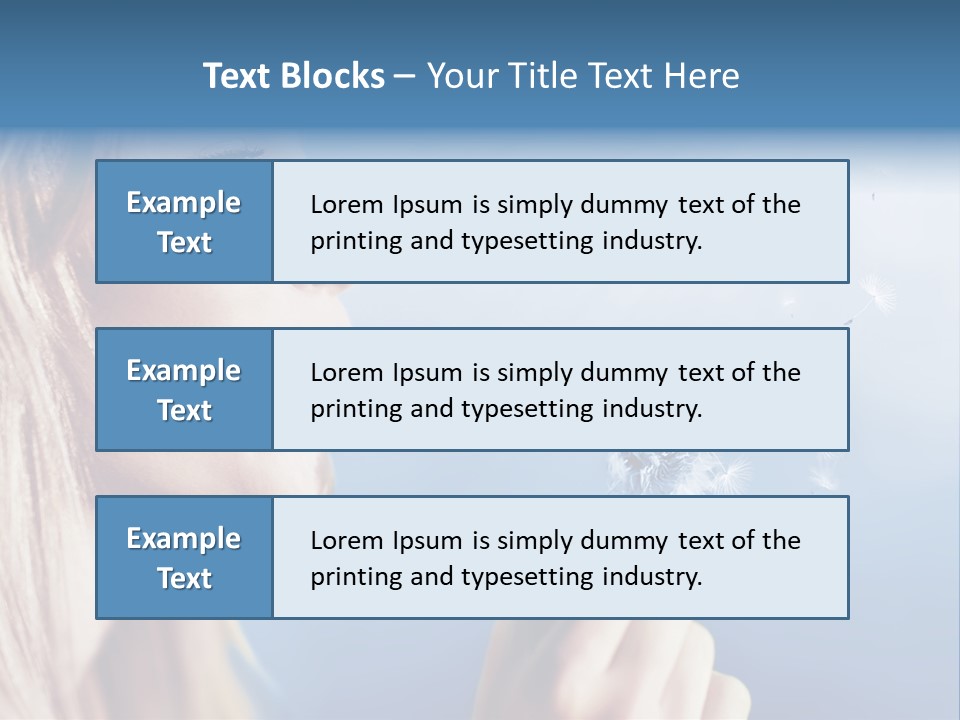 Teen Nature Young PowerPoint Template