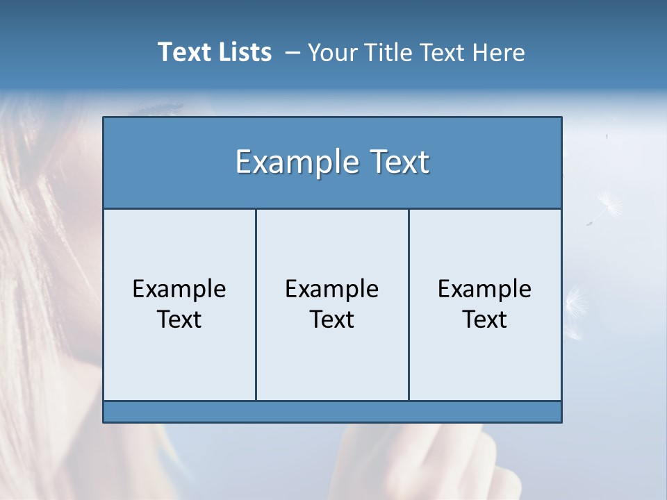 Teen Nature Young PowerPoint Template