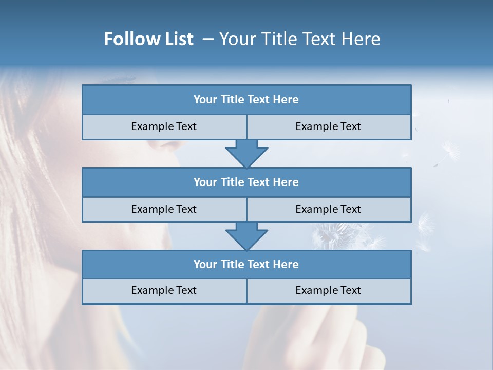 Teen Nature Young PowerPoint Template