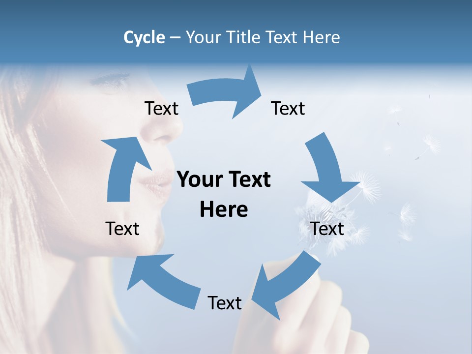 Teen Nature Young PowerPoint Template