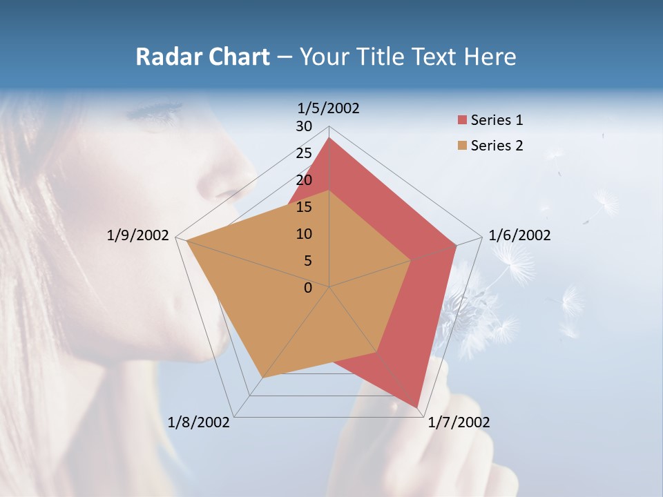Teen Nature Young PowerPoint Template